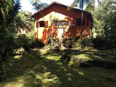 HOUSE IN PENEDO WITH WATERFALL