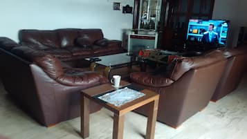 TV, video games, DVD player, stereo