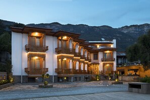 Fachada de la propiedad