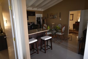 Interior entrance