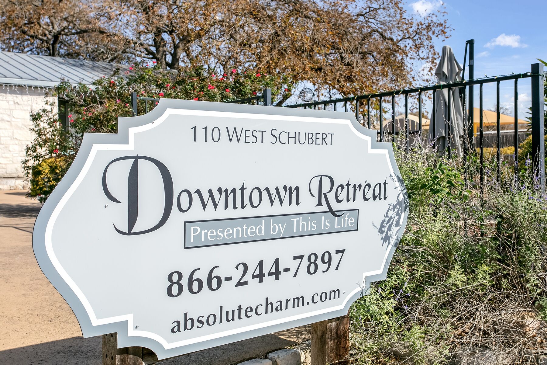 Terrein van de accommodatie