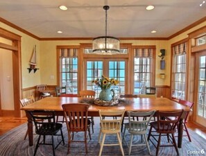 Dining - Experience the magic of Corolla - Ocean Views 6 bedroom cottage steps to beach (Corolla)