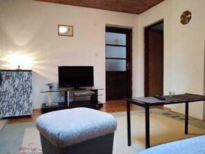 TV, fireplace, table tennis - Lenka Apartments decription (Sokobanja)
