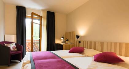 Doppelzimmer klein (mit Balkon) - Brauerei-Gasthof Pfister