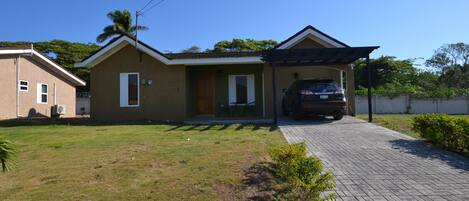 Fassade der Unterkunft