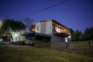 Front of property - evening/night