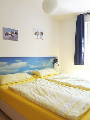 2 chambres, lit parapluie, Wi-Fi gratuit
