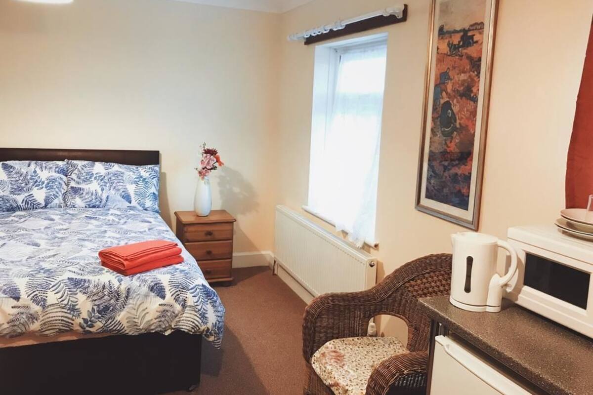 Standard Double Room | Desk, laptop workspace, soundproofing, iron/ironing board (on request)