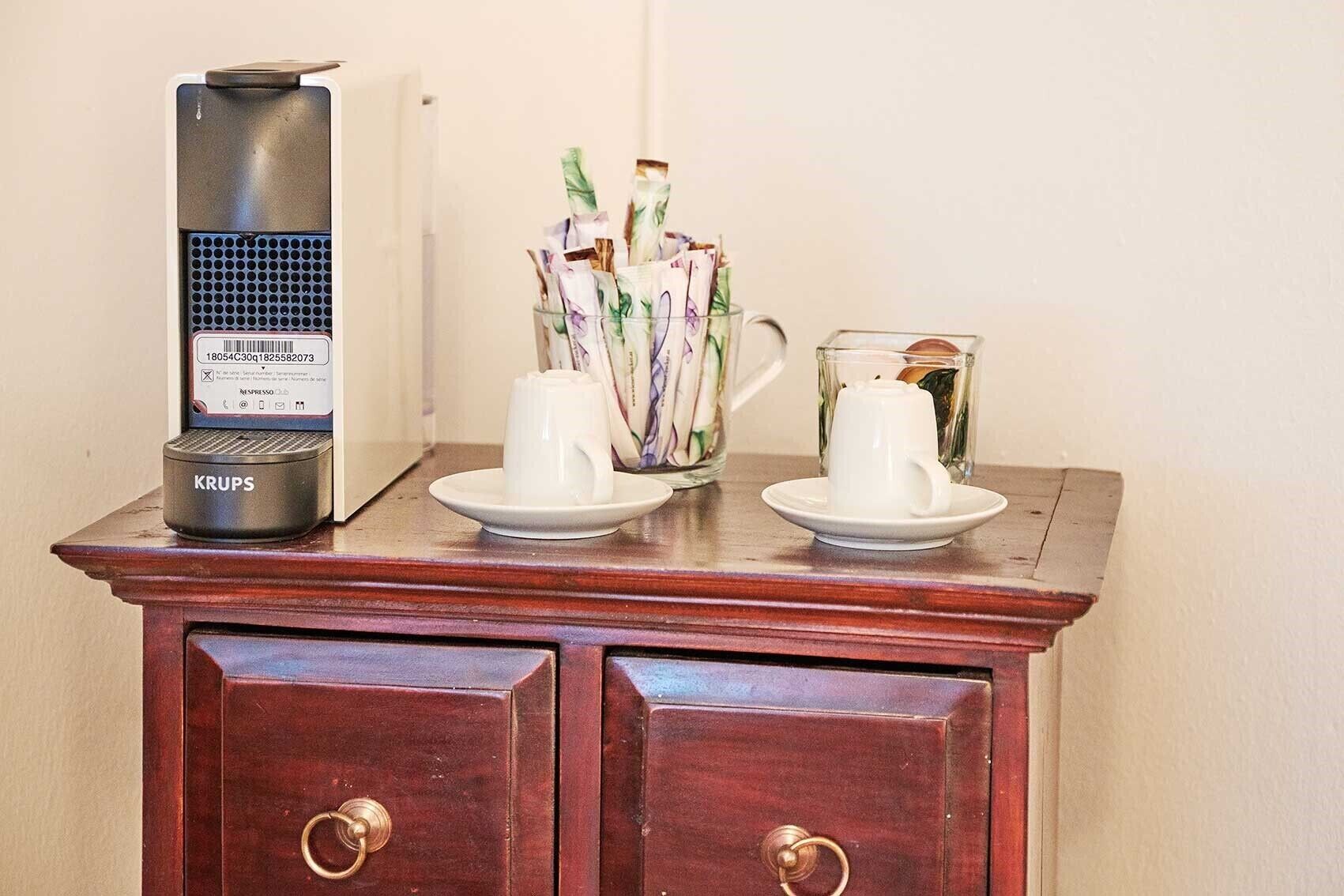 Kaffe og/eller kaffemaskin