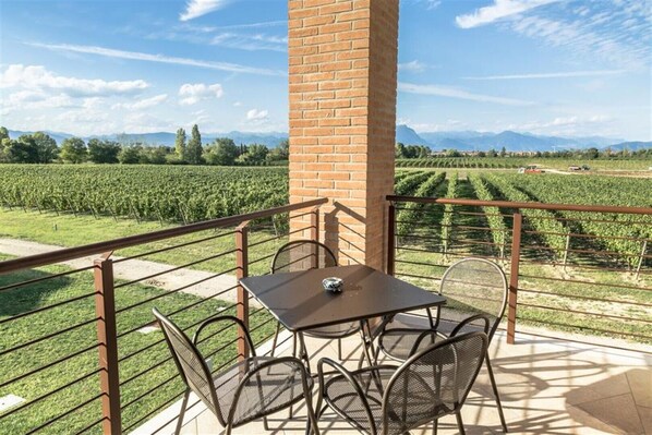 Outdoor dining - Tenuta La Borghetta - Two-room apartment 2 (SIRMIONE)