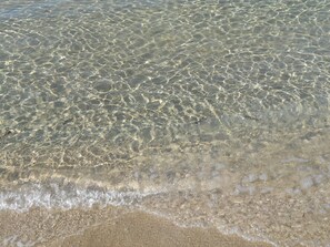On the beach