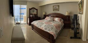 2 bedrooms, desk, iron/ironing board, free WiFi