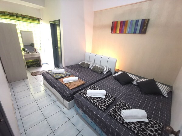 2 chambres, fer et planche à repasser, Wi-Fi