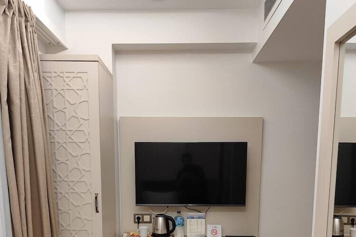 Minibar, in-room safe, desk, laptop workspace