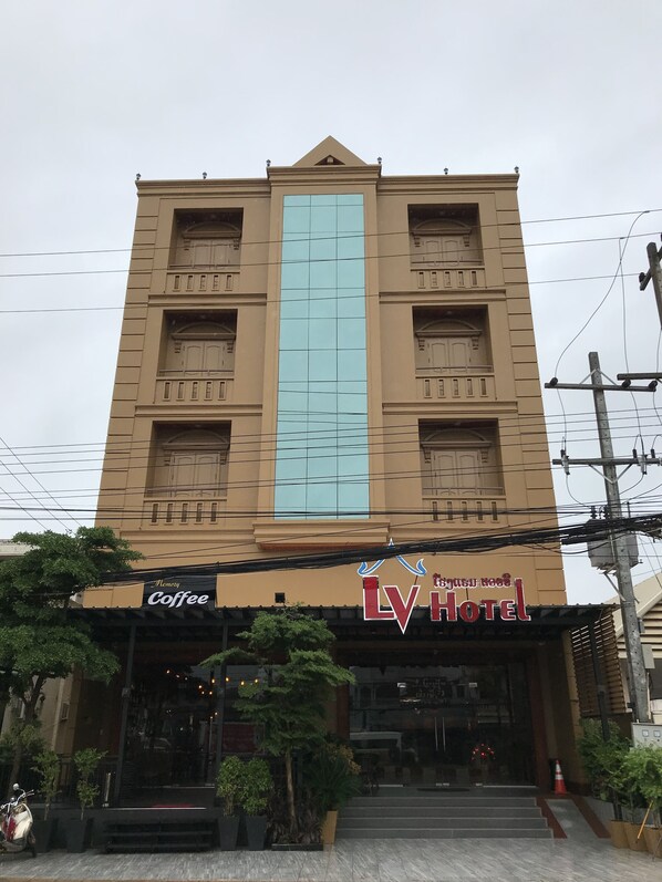 Façade de l’hébergement