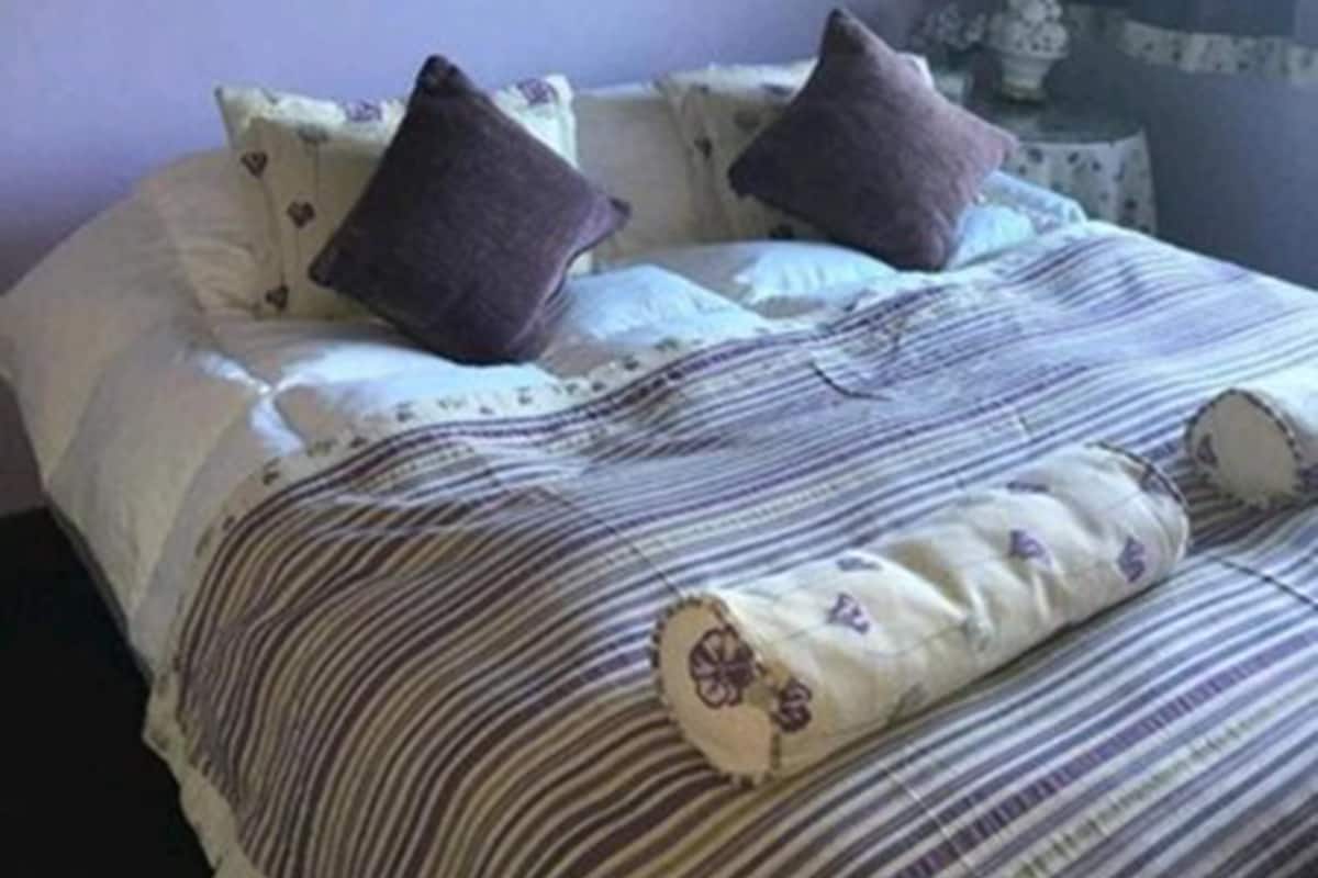 Decoración personalizada, muebles diferentes y cortinas blackout