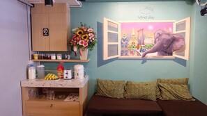 Children’s area - Mind day Hostel Khaosan (Bangkok)