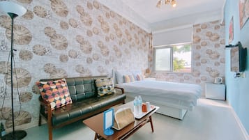 Classic Double Room, 3 Bedrooms, City View | Individually furnished, desk, laptop workspace, blackout drapes