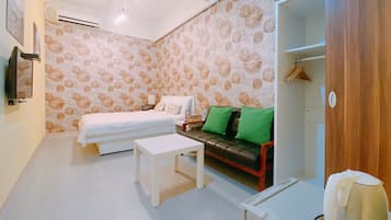 Classic Double Room, 3 Bedrooms, City View | Individually furnished, desk, laptop workspace, blackout drapes