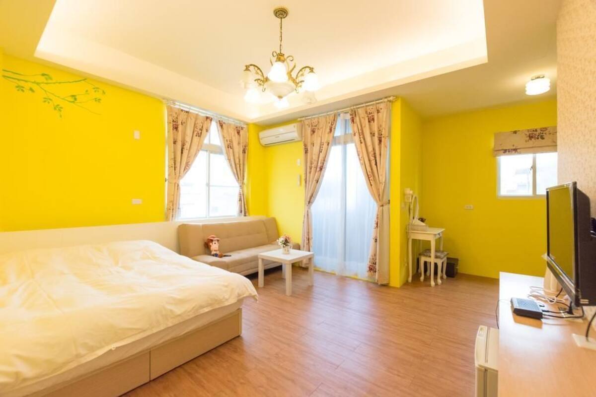 Habitación Confort doble | Decoración individual, mobiliario individual, escritorio y wifi gratis