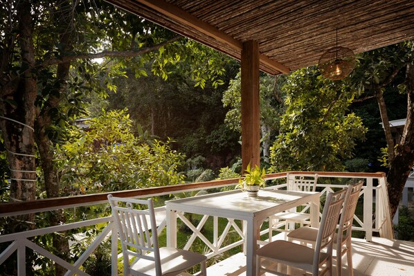 Family Suite - 1st Floor | Vue du balcon