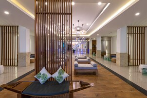 Sala de estar en el lobby