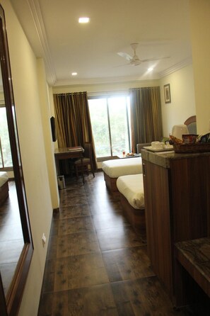Deluxe Twin Room | Rollaway beds, bed sheets, wheelchair access - Lords Eco Inn, Gandhidham (Gandhidham)