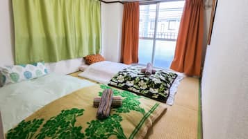 Japanese Style Room for 4 Guests | 1 bedroom, laptop workspace, free WiFi