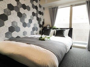 Iron/ironing board, free WiFi, bed sheets - Residence Hotel Hakata 19 (Fukuoka)