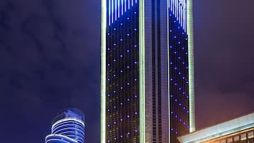 Front of property – evening/night