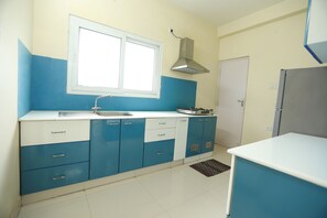 Private kitchen - Ulo St.Michael Service Apartment (Chennai)