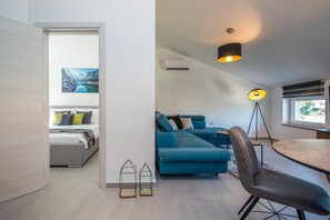 Exclusive-Apartment (5) | Wohnbereich | Flachbildfernseher