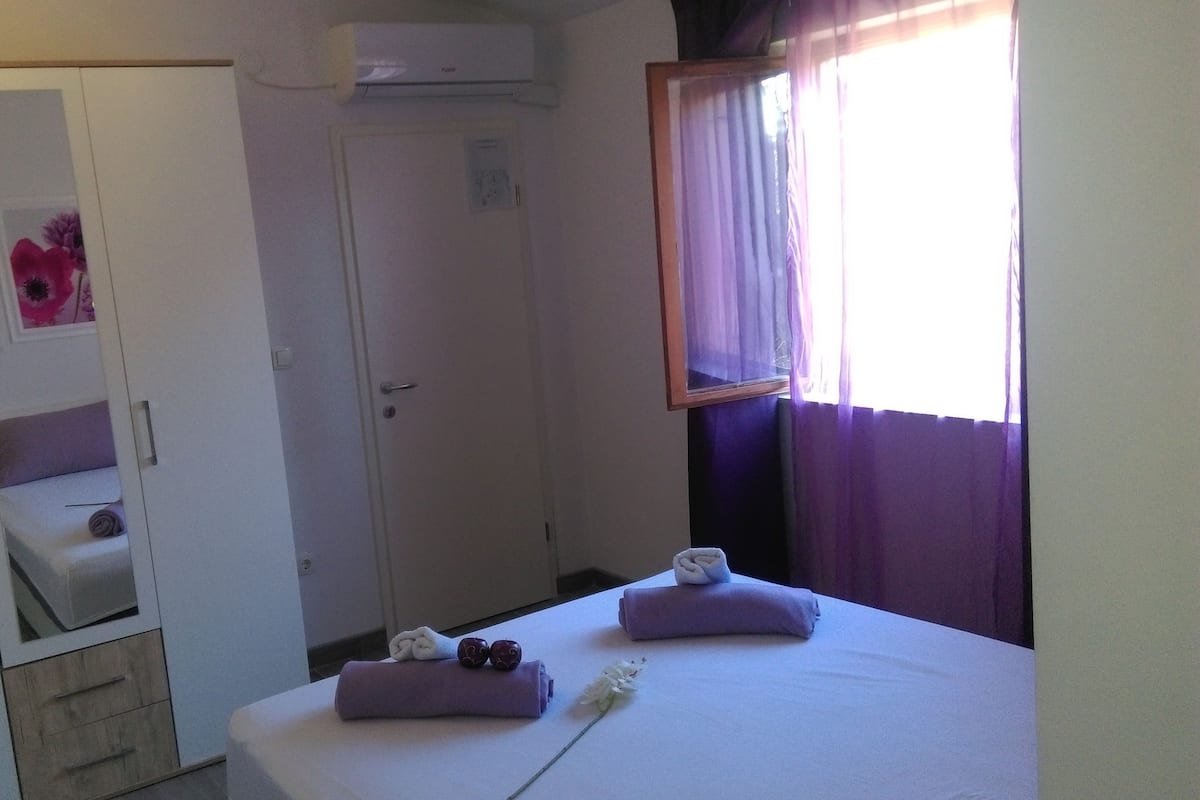 Kamar Double Standar, 1 kamar tidur, pemandangan laut | Meja kerja, Wi-Fi gratis, dan seprai linen