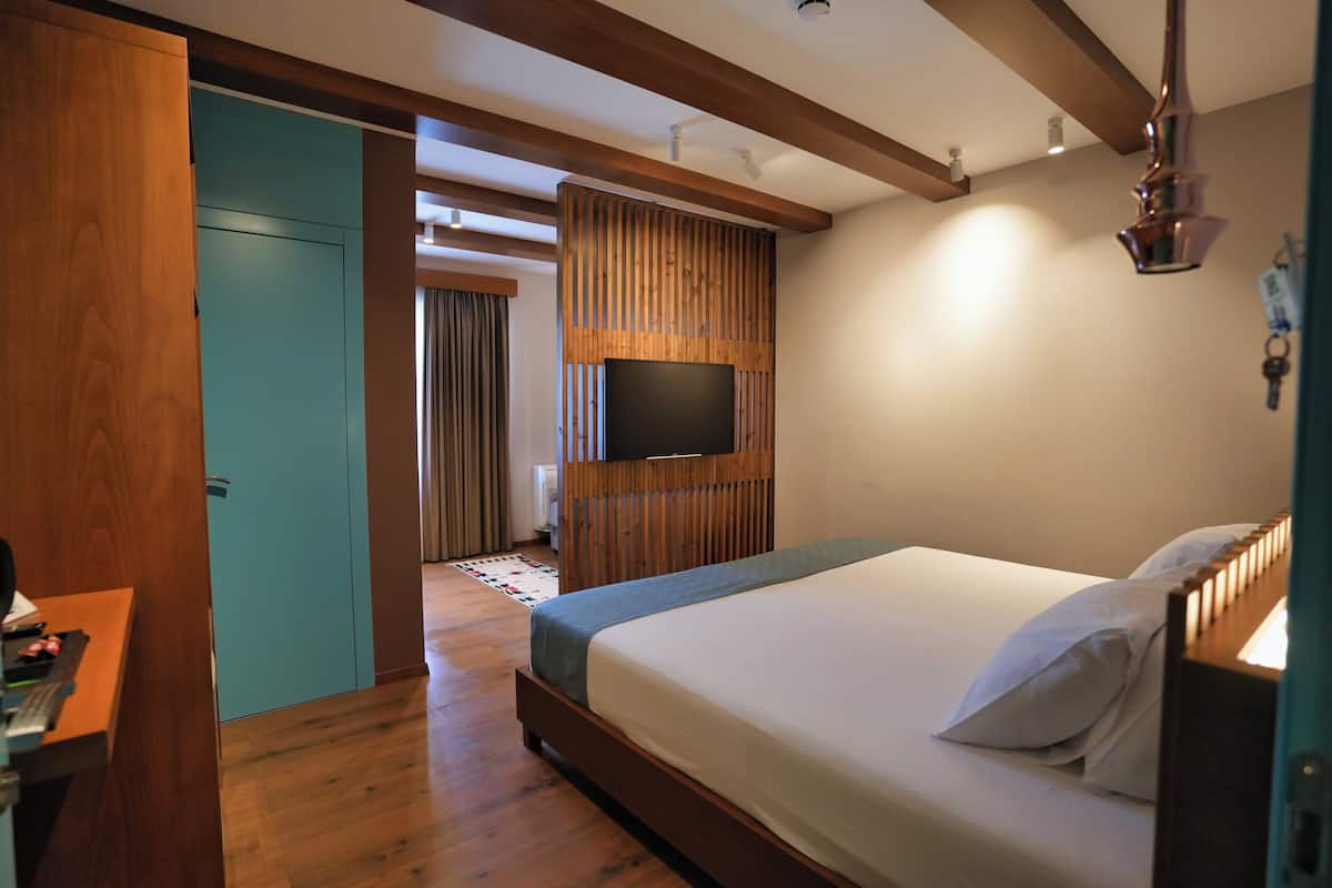 Family Studio Suite, Terrace, City View | 6 bedrooms, in-room safe, soundproofing, free WiFi