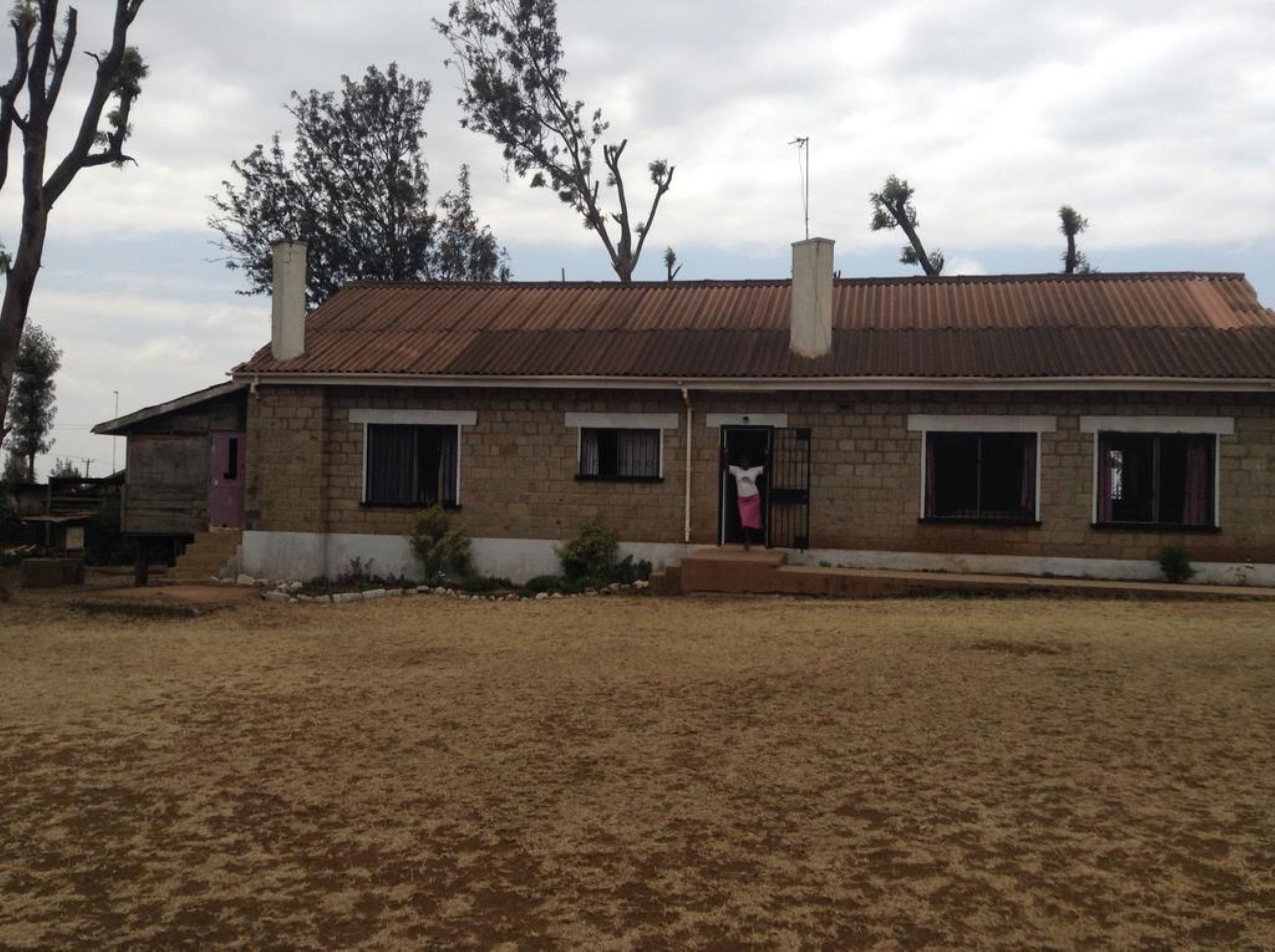 Overnatningsstedets facade