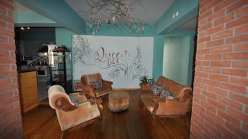 Sala de estar en el lobby