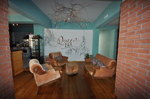 Sala de estar en el lobby