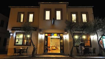 Front of property – evening/night
