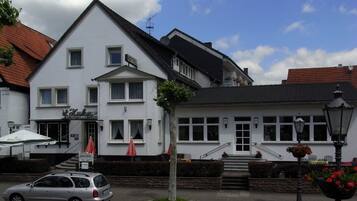 Fassade der Unterkunft