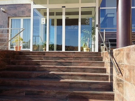 Staircase. Hotel Auto Jas