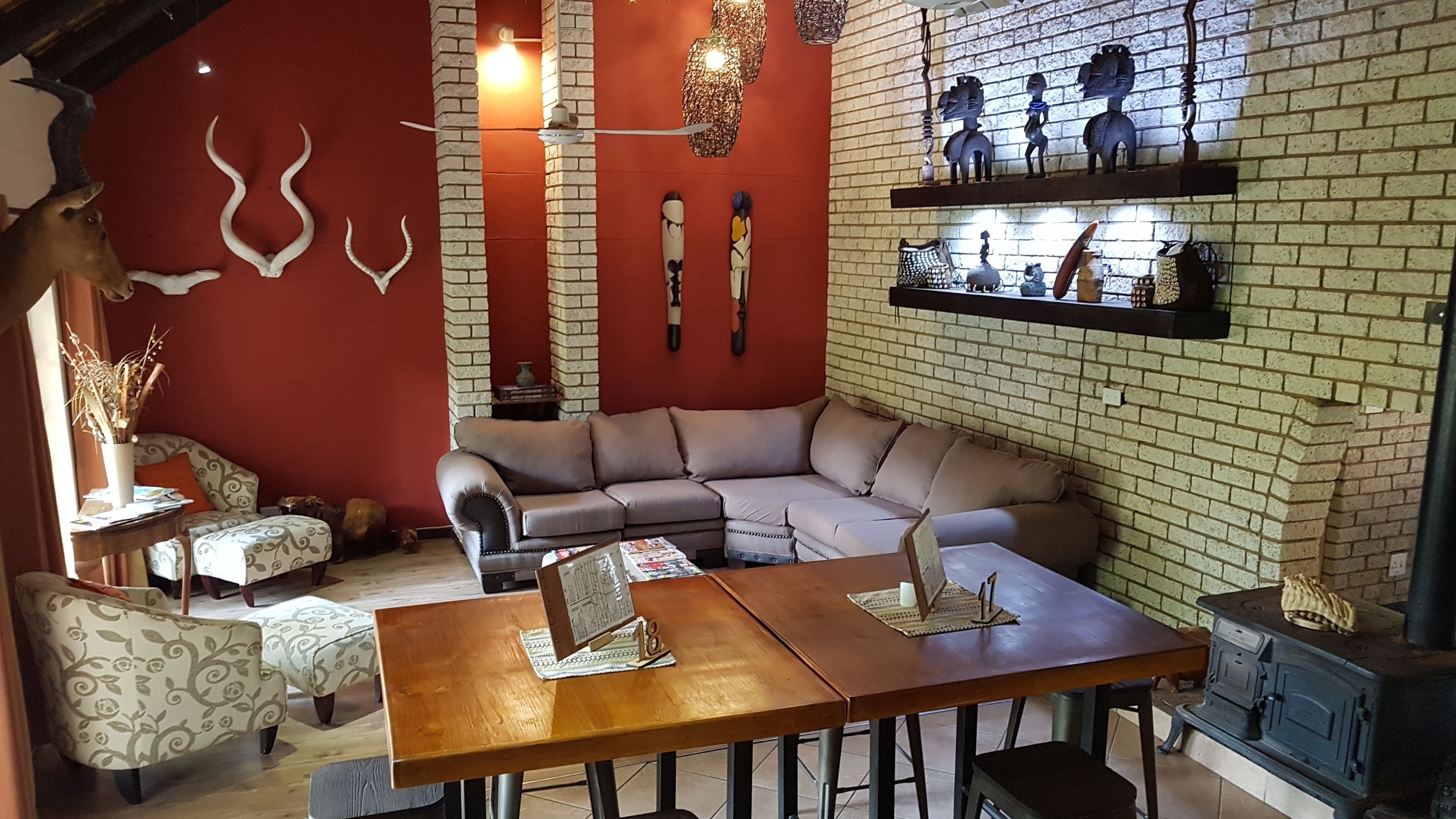 Sala de estar en el lobby