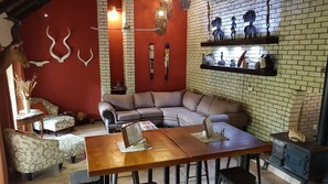 Zona de estar del vestíbulo