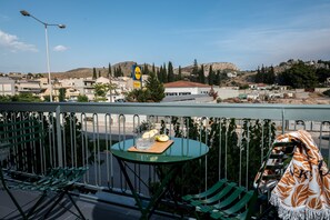 Appartement familial, 2 chambres, non-fumeur, animaux de compagnie acceptés (apt.27 - 103) | Vue du balcon