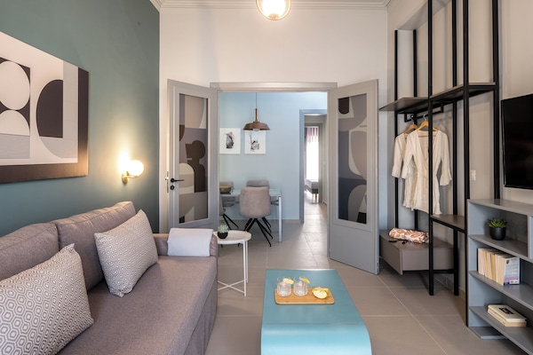 Apartamento conforto, 1 quarto, para não fumantes (apt.27-102) | 2 quartos, roupas de cama premium, individualmente decorados