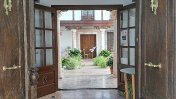 Interior entrance