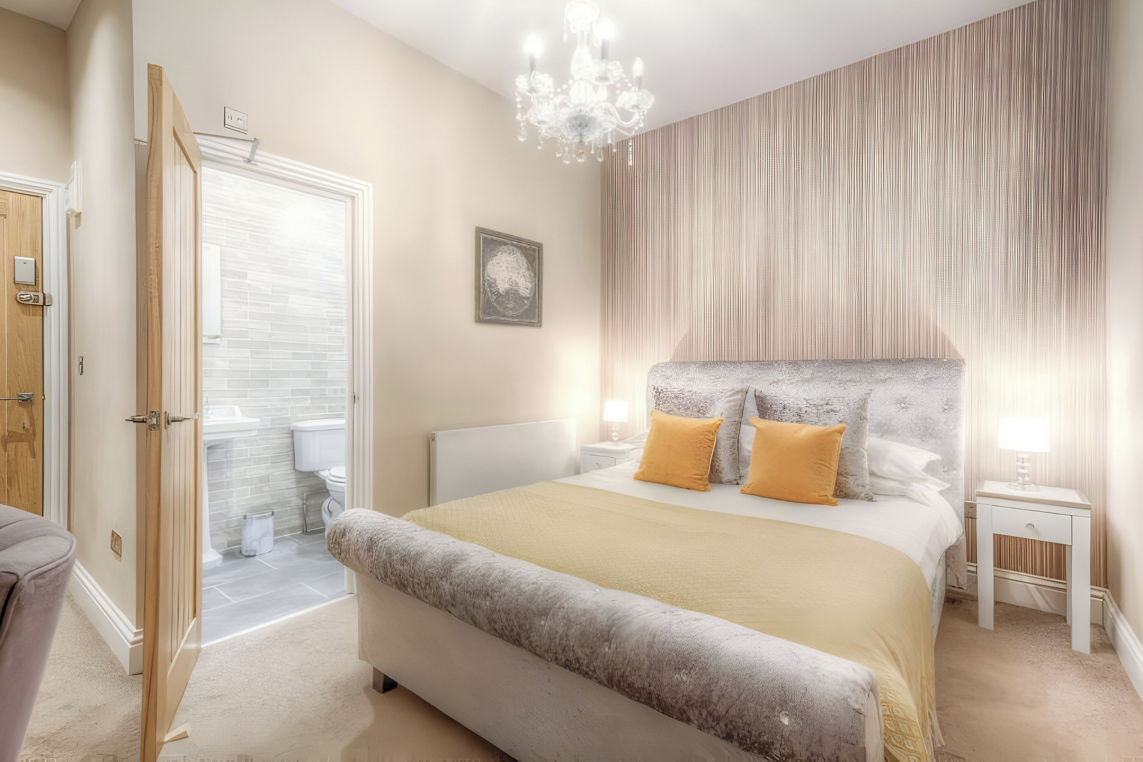 Deluxe Double Room | 办公桌、笔记本电脑工作区、隔音、熨斗/熨板