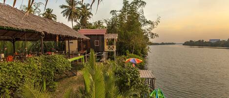 Façade de l’hébergement