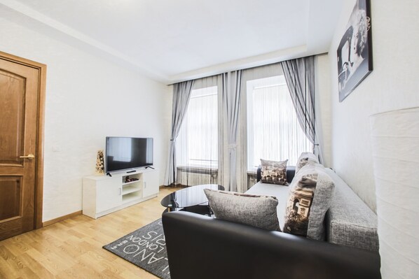 Appartamento City | 1 camera, biancheria da letto di alta qualità, con stile personalizzato