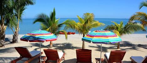 Habitación individual Confort, 1 habitación, vista a la playa (hibiscus) | Playa | En la playa, playa de arena blanca y kayaks