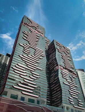 Façade de l’hébergement